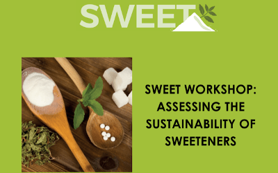 Novel Sustainability Approach Applied to Sweetener Use in Foods