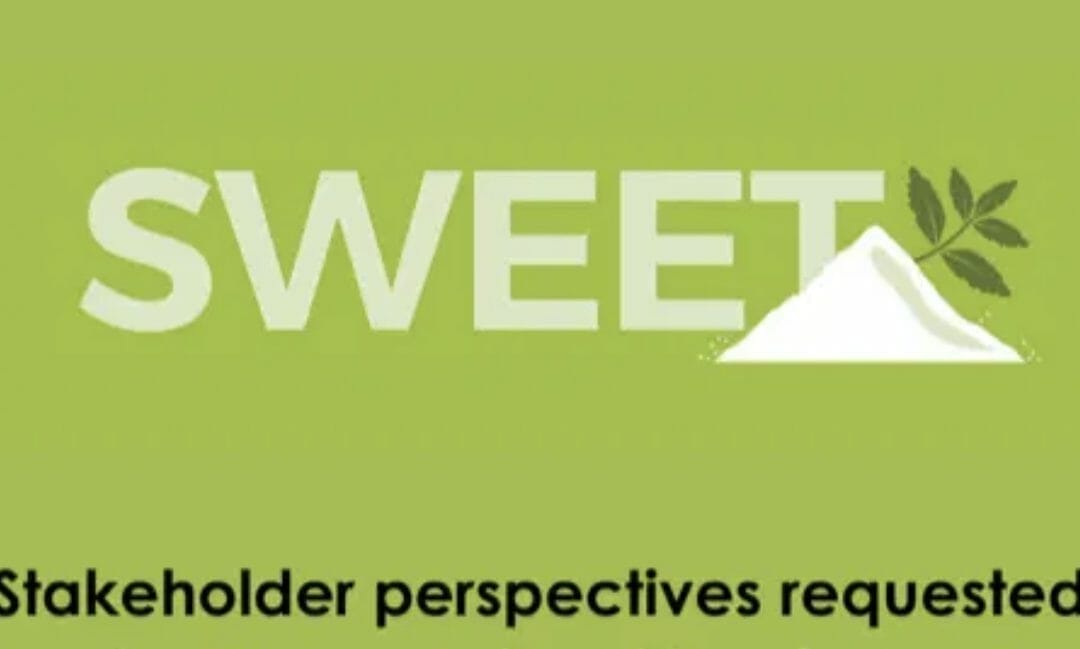 Invitation to participate: WHO public consultation on non-sugar sweeteners