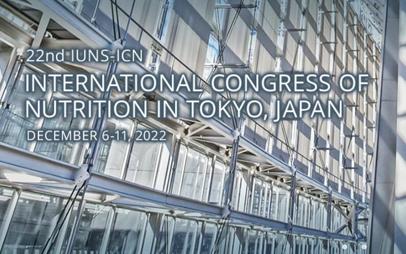 Destination Tokyo: International Congress of Nutrition 2022